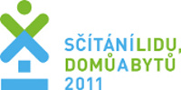 logo Sčítání lidu, domů a bytů 2011